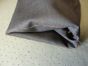 7. Neue Saumkante bügeln