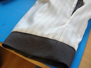 21. Kontrollieren, ob es gut angenäht ist